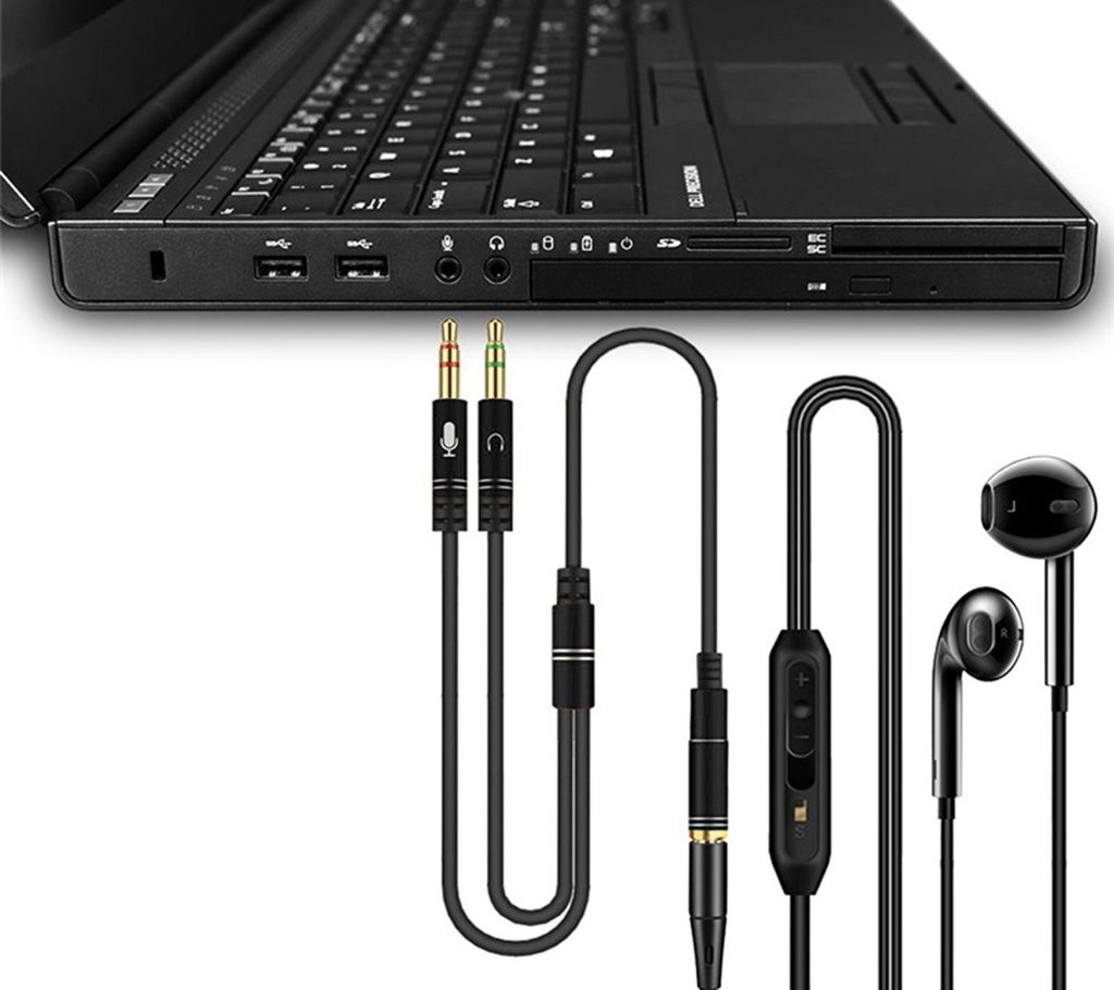 how to connect two headphones to one pc