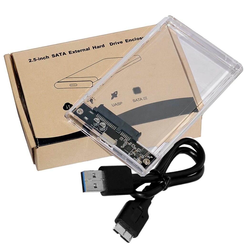 NISUN 2.5 inch USB 3.0 External Hard Disk Enclosure Adapter